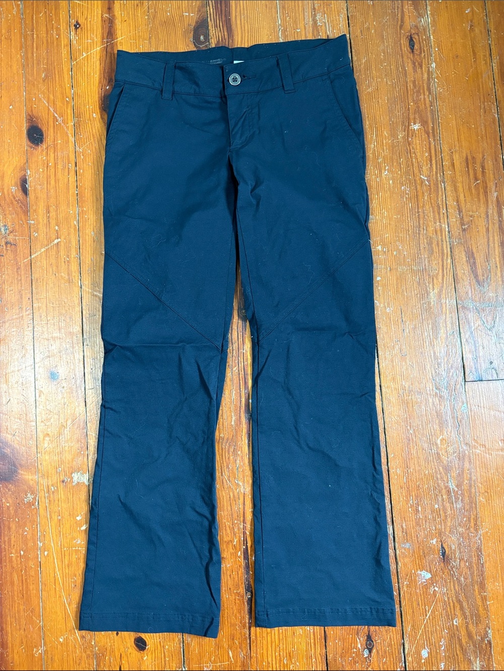 Columbia Black Straight Chino Pants Hiking Gorpcore Outdoors size 4
